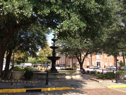 Center Median Fountain