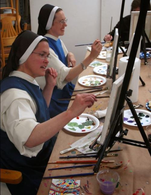 Forstall's Art Class.JPG